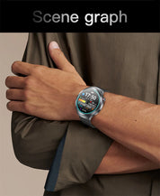 New 1.73" Sapphire Glass Uric Acid Blood Fat Health Trackr SmartWatch Blood Pressure ECG+PPG Clock Body Analysis Smartwatchs Men