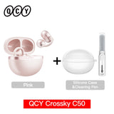 QCY CT06 Crossky C50 Open Ear Wireless Earphone 4-Mic Calls Bass Boost Earbuds Bluetooth 6.0 Clip On OWS Sports Headphone 35Hrs