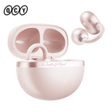 QCY CT06 Crossky C50 Open Ear Wireless Earphone 4-Mic Calls Bass Boost Earbuds Bluetooth 6.0 Clip On OWS Sports Headphone 35Hrs