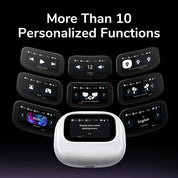 UGREEN LCD Full Color Smart Screen Wireless TWS Bluetooth Earphones Earbuds 52dB Active Noise Cancelling ANC In Ear Headphones
