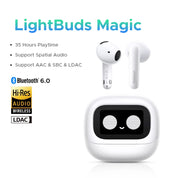 UGREEN LCD Full Color Smart Screen Wireless TWS Bluetooth Earphones Earbuds 52dB Active Noise Cancelling ANC In Ear Headphones