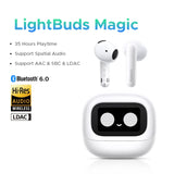 UGREEN LCD Full Color Smart Screen Wireless TWS Bluetooth Earphones Earbuds 52dB Active Noise Cancelling ANC In Ear Headphones
