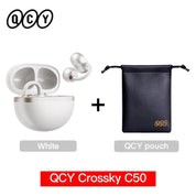 QCY CT06 Crossky C50 Open Ear Wireless Earphone 4-Mic Calls Bass Boost Earbuds Bluetooth 6.0 Clip On OWS Sports Headphone 35Hrs