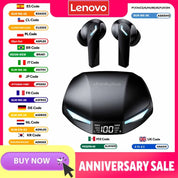 New Lenovo XT53 Wireless Bluetooth Earphones Low Latency Gaming Headphones HIFI Quality Sound HD Voice Noise Cancelling Earbuds