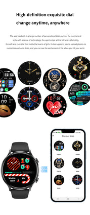 2026 New Smartwatch Women AMOLED HD Screen Always On Display Bluetooth Call IP68 Waterproof GPS Smart Men Watch For Android ios
