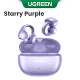 UGREEN Open Ear Clip Wireless Earbuds Bluetooth Sports Earphones Headphones in Mic with Earhooks & Ear Hook