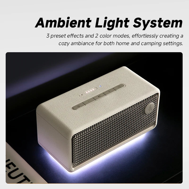 Edifier ES60 Portable Bluetooth Speaker Mini Sound Box Wireless Sound Bar 36W RMS Outdoor IP66 Waterproof Long Battery Life