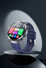 New 1.73" Sapphire Glass Uric Acid Blood Fat Health Trackr SmartWatch Blood Pressure ECG+PPG Clock Body Analysis Smartwatchs Men