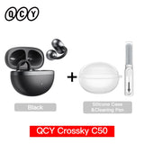 QCY CT06 Crossky C50 Open Ear Wireless Earphone 4-Mic Calls Bass Boost Earbuds Bluetooth 6.0 Clip On OWS Sports Headphone 35Hrs