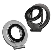 2026 Double-Sided For MagSafe Phone Holder for iPhone 17 16 15 Foldable 360° Rotating Stand Strong Magnet & Finger Grip Suppor